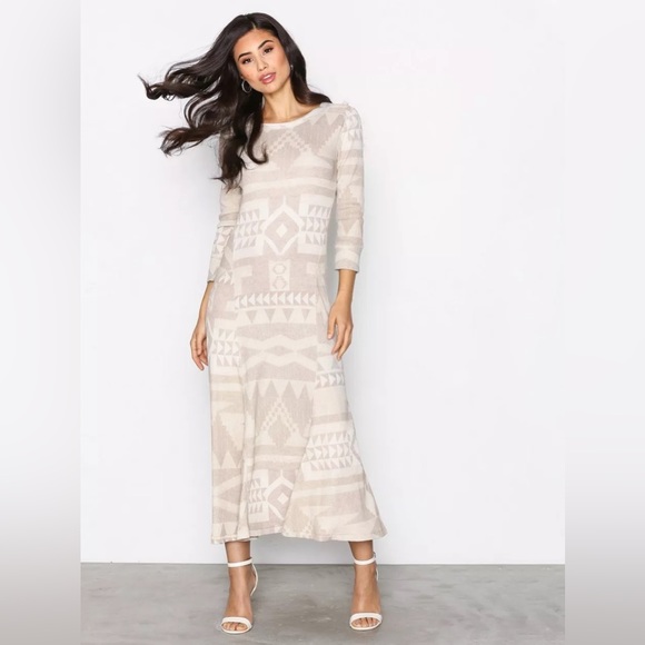 Polo Ralph Lauren | Dresses | Polo Ralph Lauren Waffle Knit Southwestern Maxi  Dress | Poshmark